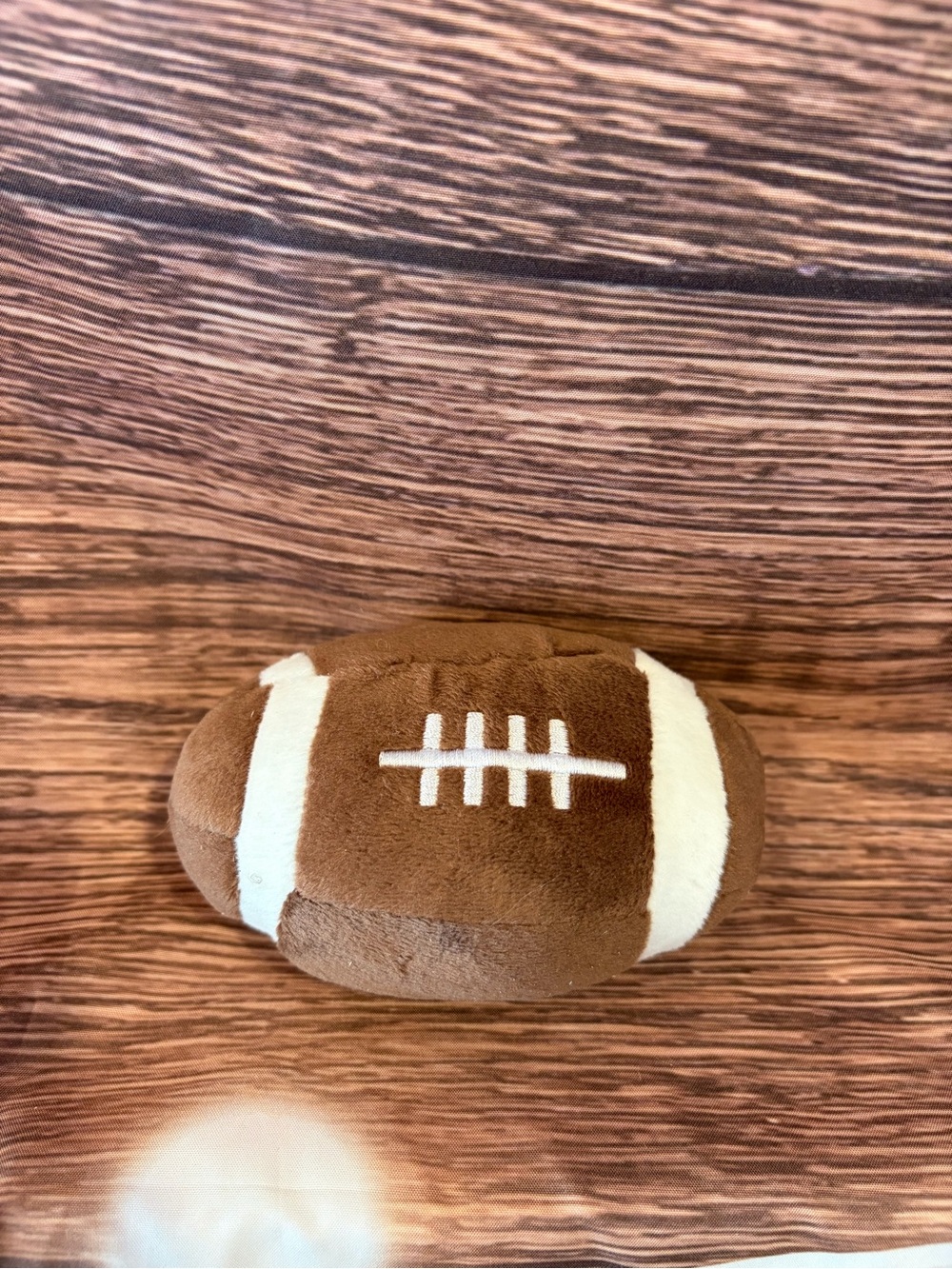 Plush Brown Football Toy for Kids